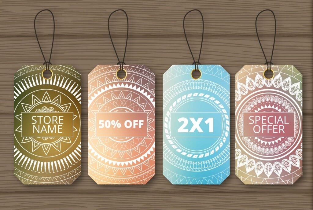 price tag